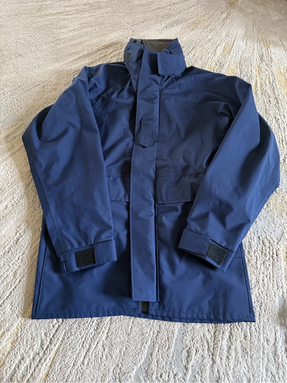 PROPPER Parka Foul Weather II Blue Gore-Tex US Navy rain coat waterproof small